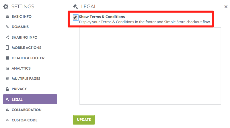 how to add a privacy policy to a Strikingly website how to add a privacy policy to a Strikingly website